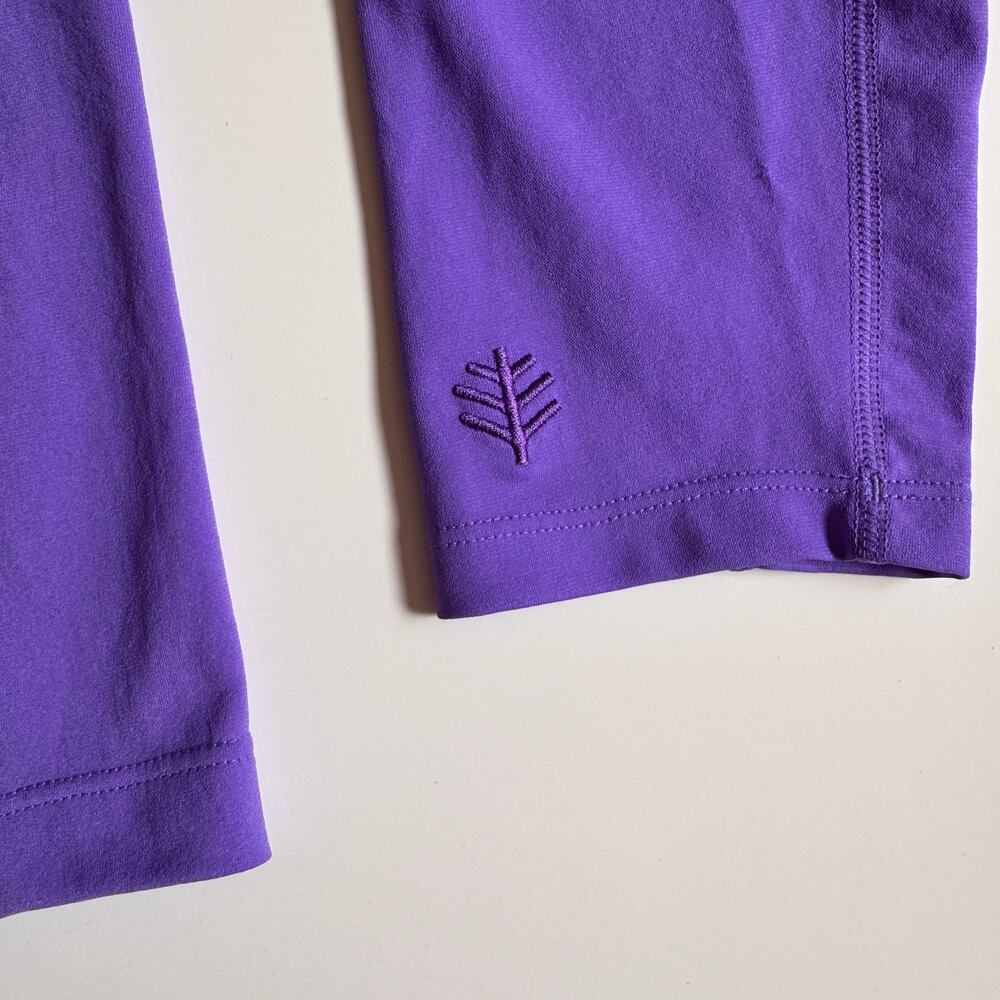 Coolibar Hightide Long Sleeve Swim Shirt Womens XXL Amethyst Crew UPF 50+ 03273 - Picture 6 of 13